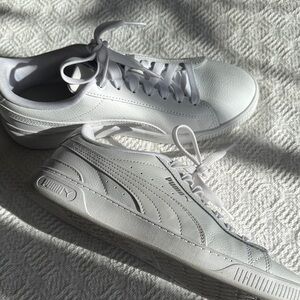 Puma Women’s White Leather Sneakers